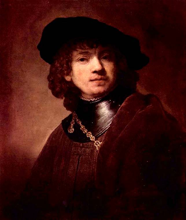 Автопортрет в молодости 1640