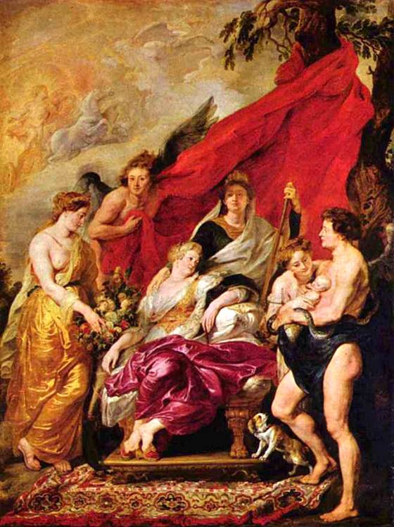 Рождение Людовика 13 1622